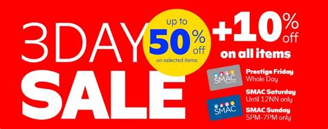 sm sale schedule|Exclusive 3.